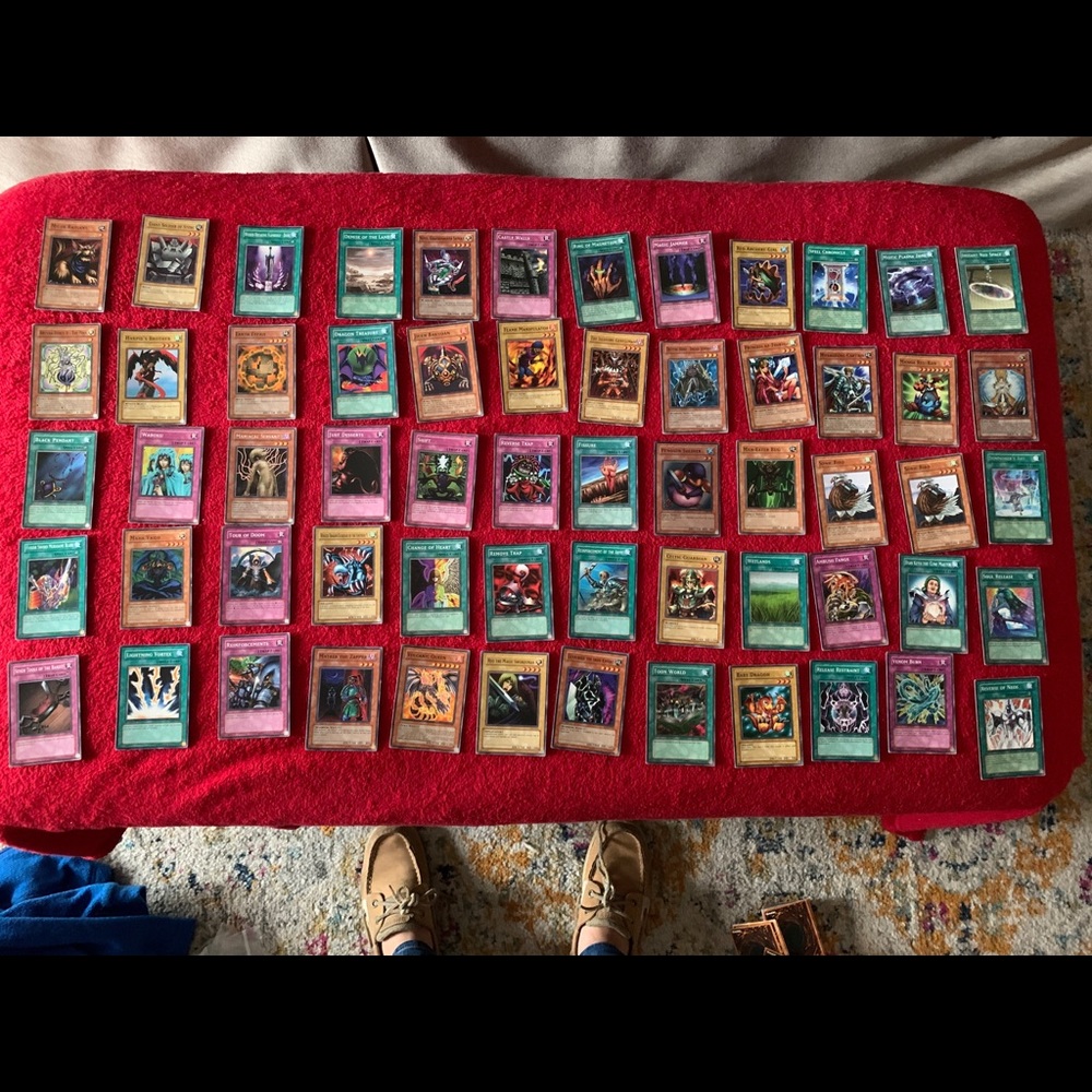 Yugioh trading cards